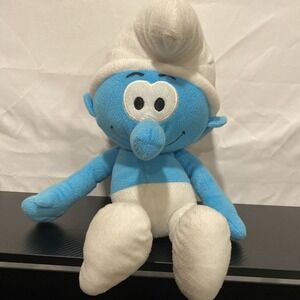 NANCO Smurf Plush Collectible - THE SMURFS - 16" Stuffed‎ Animal